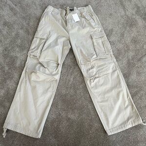 Men's Casual Cargo Pants in Tan